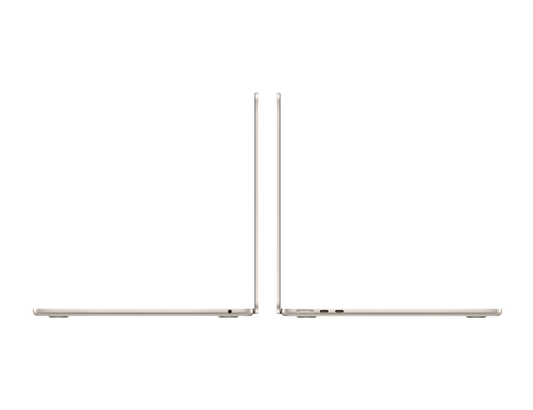 MacBook Air 13-inch - M4 - 10-core CPU - 10-core GPU - 16GB RAM - 512GB SSD - Starlight SIde View