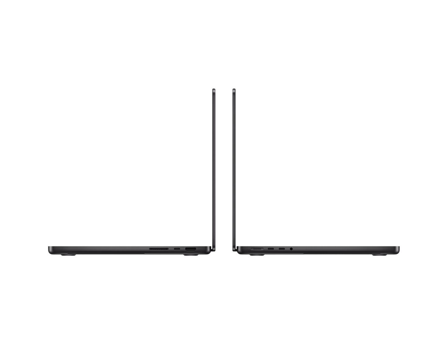 MacBook Pro 14-inch - M4 Pro - 10‑core CPU - 10‑core GPU - 16GB RAM - 1TB SSD - Space Black SIde View