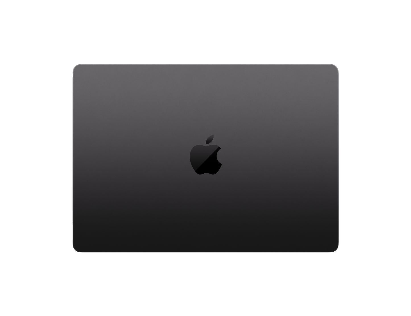 MacBook Pro 14-inch - M4 Pro - 10‑core CPU - 10‑core GPU - 16GB RAM - 1TB SSD - Space Black Closed Top View