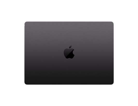 MacBook Pro 14-inch - M4 Pro - 10‑core CPU - 10‑core GPU - 16GB RAM - 1TB SSD - Space Black Closed Top View