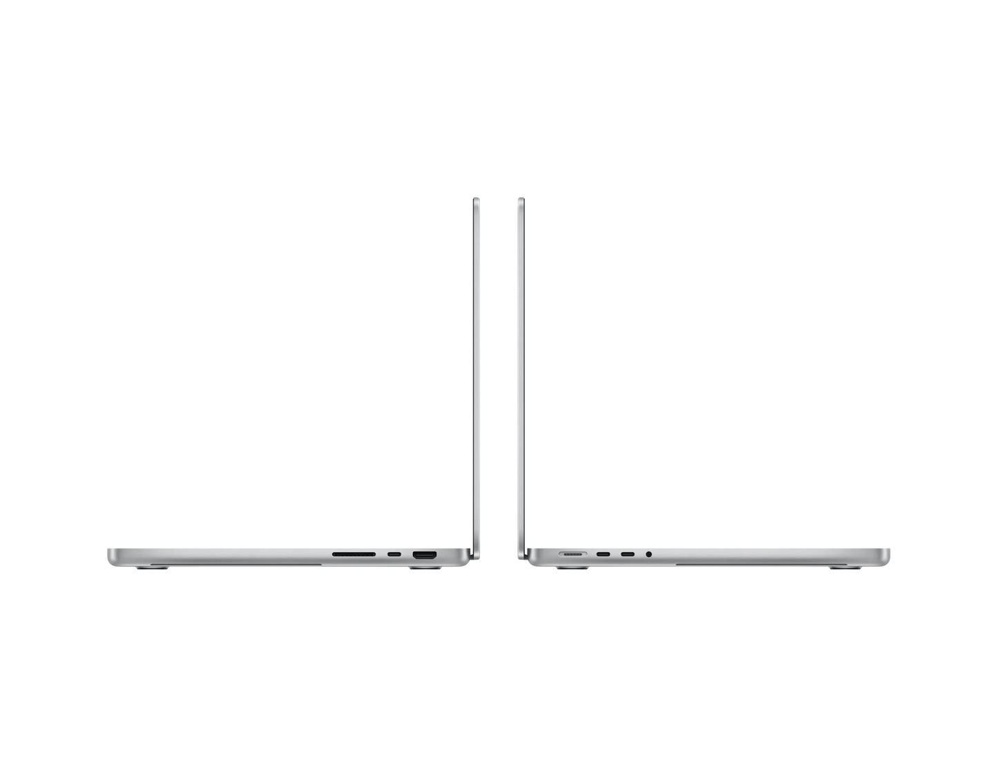 MacBook Pro 14-inch - M4 Pro - 10‑core CPU - 10‑core GPU - 16GB RAM - 1TB SSD - Silver Side View
