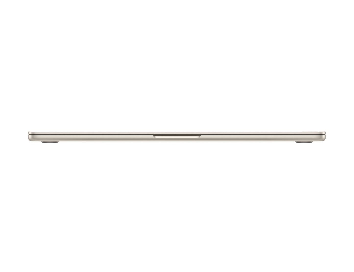 MacBook Air 15-inch - M4 - 10-core CPU - 10-core GPU - 16GB RAM - 256GB SSD - Starlight Closed Front View
