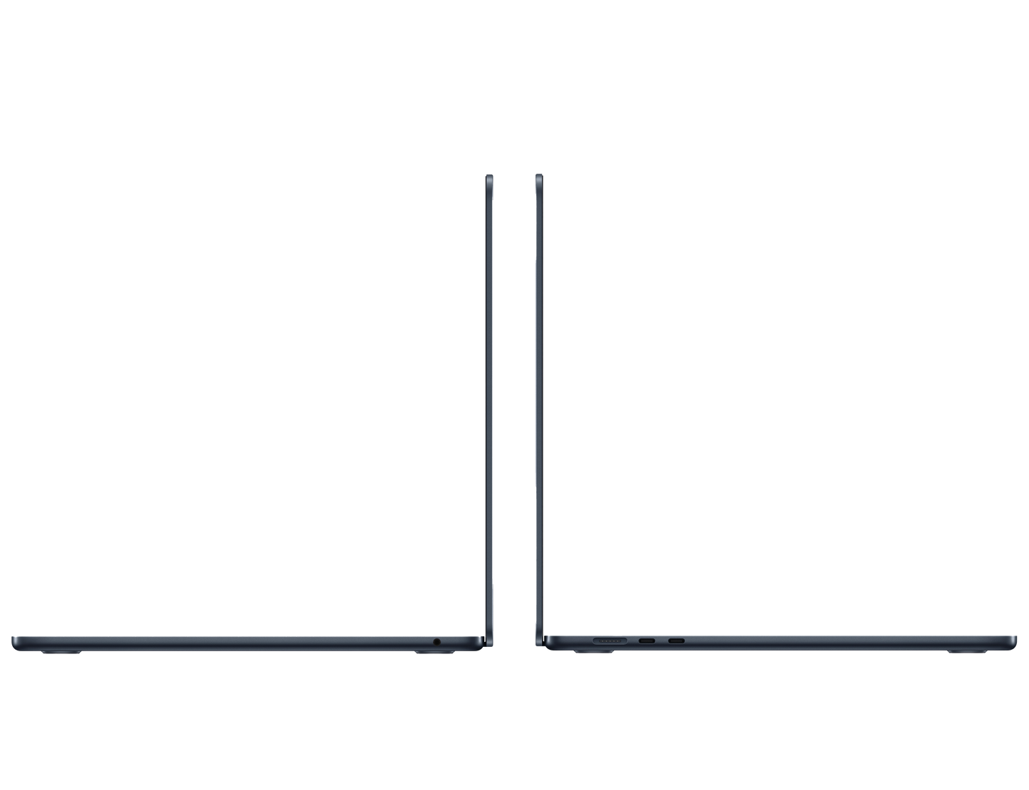 MacBook Air 15-inch - M4 - 10-core CPU - 10-core GPU - 16GB RAM - 256GB SSD - Midnight Side View