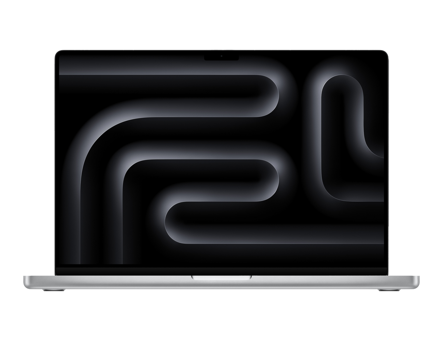 MacBook Pro 16-inch - M4 Pro - 14‑core CPU - 20‑core GPU - 24GB RAM - 512GB SSD - Silver Open View