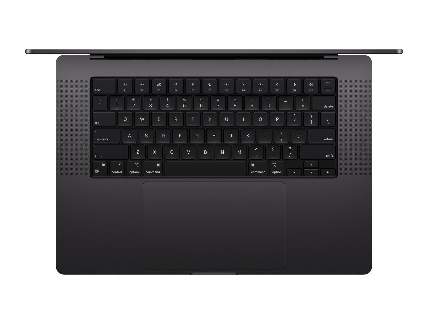 MacBook Pro 16-inch - M4 Max - 14‑core CPU - 32‑core GPU - 36GB RAM - 1TB SSD - Space Black Keyboard View