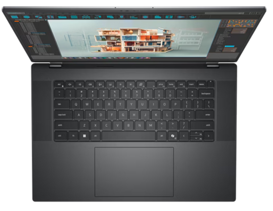 Dell Precision 5690 Keyboard View