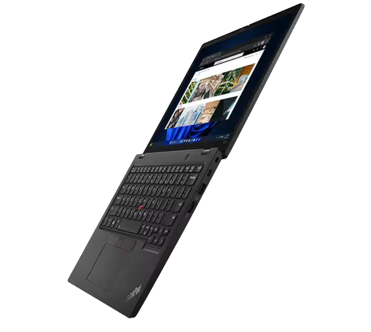 Lenovo ThinkPad L13 Gen 5 13.3-inch - Intel® Core™ Ultra5 - 16GB RAM - 512GB SSD - Windows 11 Pro Side View Laying Flat