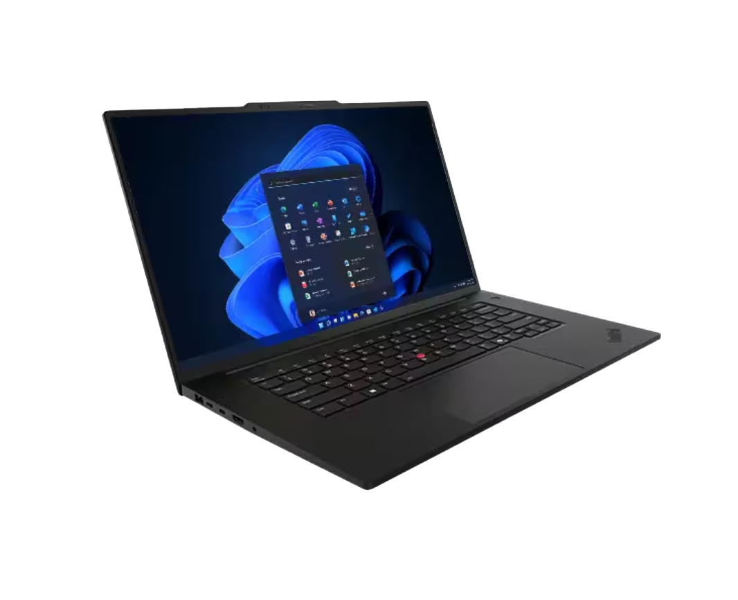 Lenovo ThinkPad P1 G7 - Gen 5 - 16-inch - Intel® Core™ Ultra7 - 32GB RAM - 1TB SSD - NVIDIA RTX™ 1000 6GB GDDR6 - Windows 11 Pro Open Side View