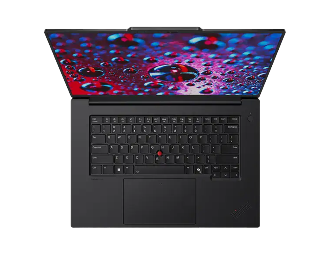 Lenovo ThinkPad P1 G7 - Gen 5 - 16-inch - Intel® Core™ Ultra7 - 32GB RAM - 1TB SSD - NVIDIA RTX™ 1000 6GB GDDR6 - Windows 11 Pro Keyboard View