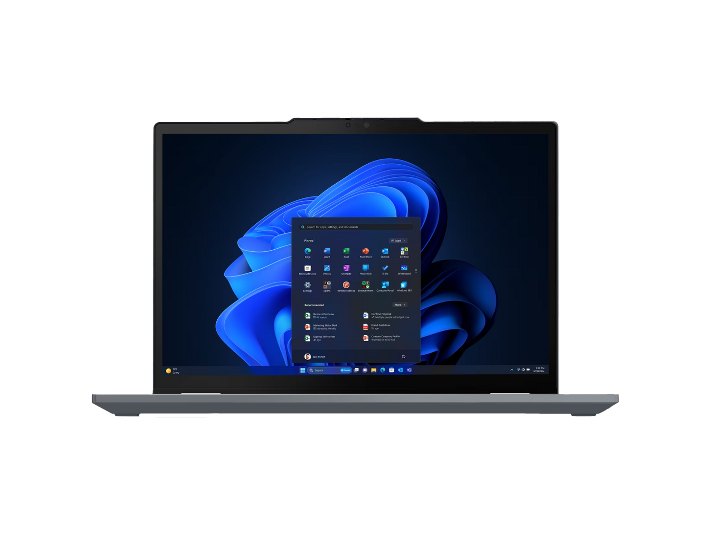 Lenovo X13 2 in 1 Front View