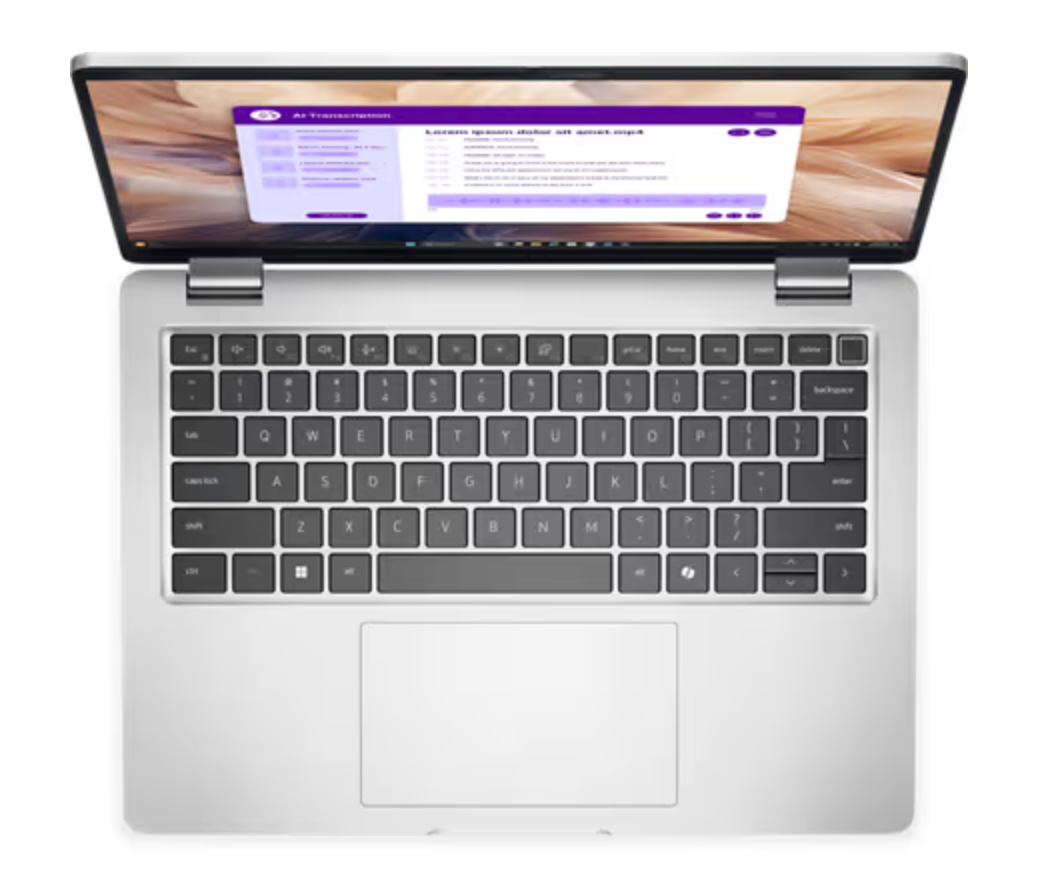 Dell Pro 14 Plus Keyboard View