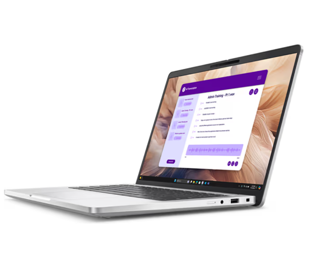 Dell Pro 14 Plus Right Side Open View