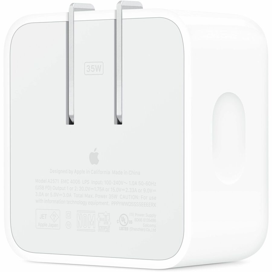 Apple Power Adapter 35W Dual USB-C Port Compact
