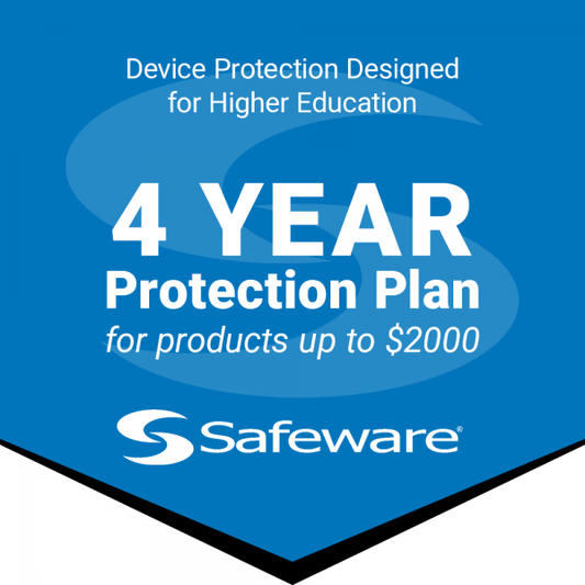 Safeware Extended Warranty - 4-year- BLUE (under $2000)