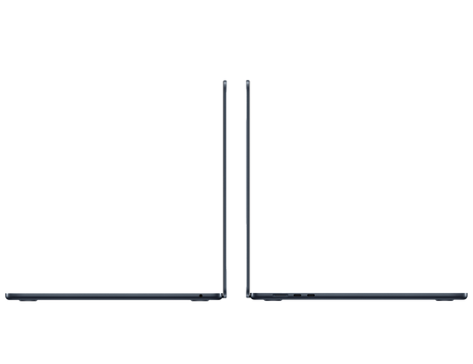 MacBook Air 15-inch - M4 - 10-core CPU - 10-core GPU - 16GB RAM - 256GB SSD - Midnight Side View