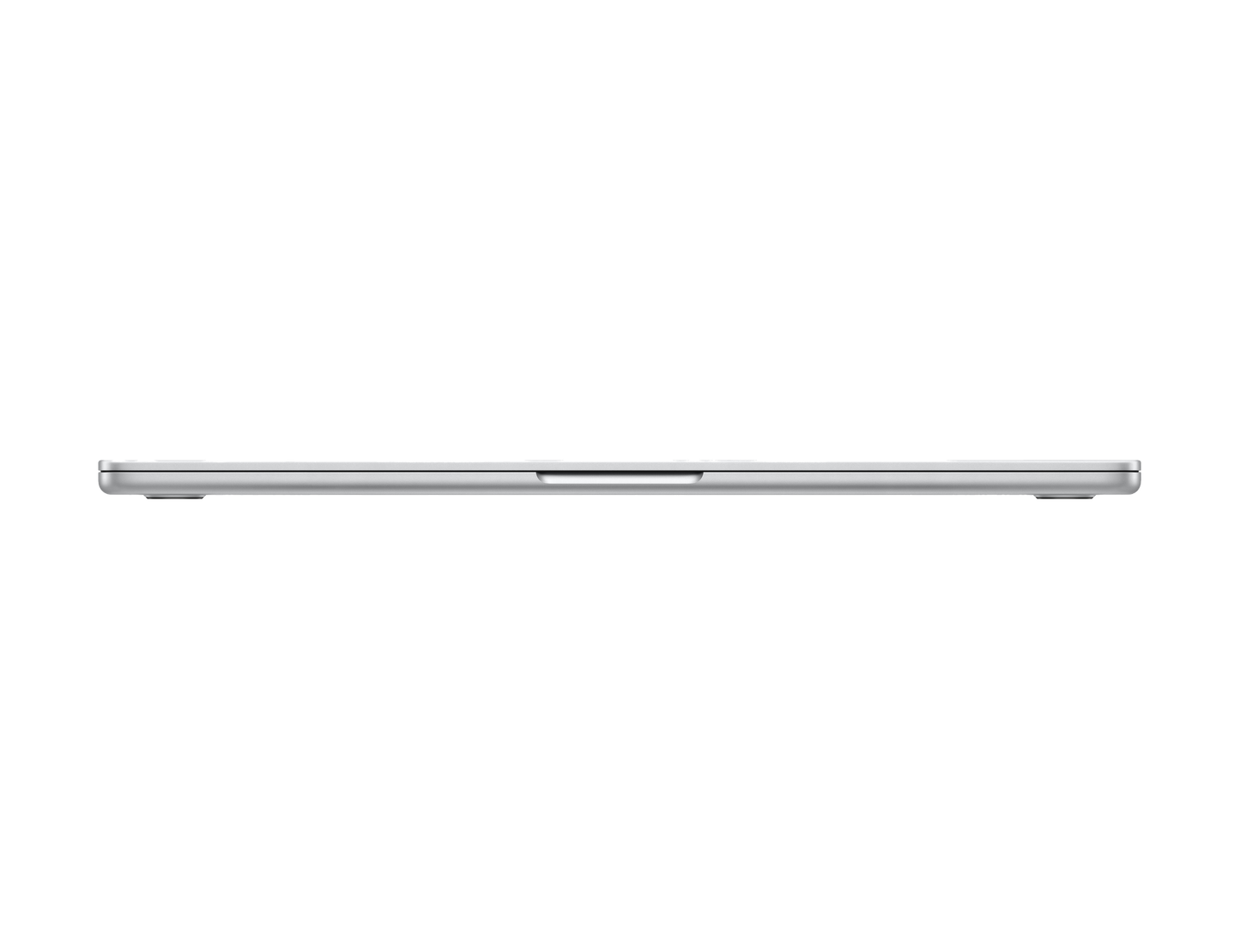 MacBook Air 15-inch - M4 - 10-core CPU - 10-core GPU - 16GB RAM - 256GB SSD - Silver Closed Front View