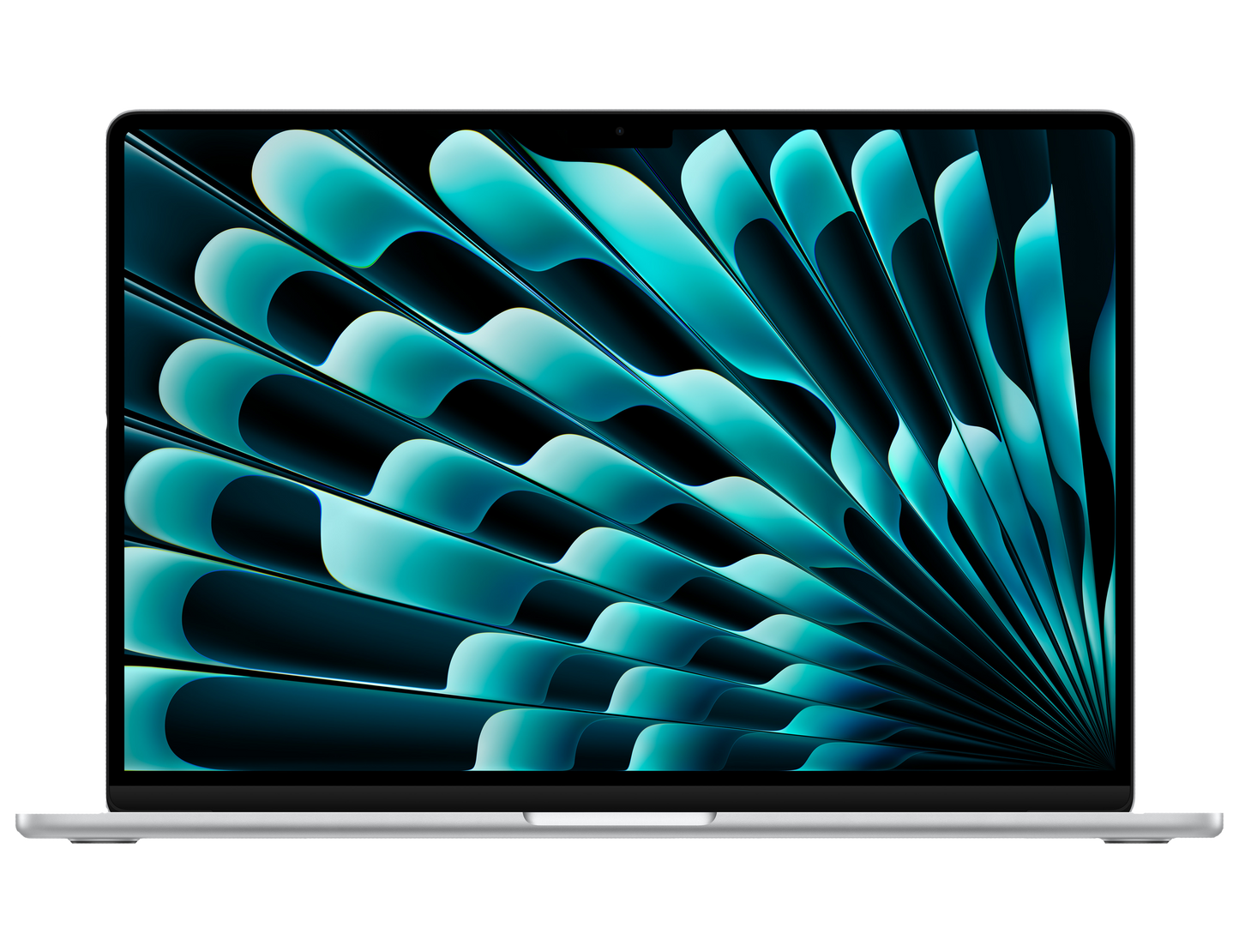 MacBook Air 15-inch - M4 - 10-core CPU - 10-core GPU - 16GB RAM - 256GB SSD - Silver Open View