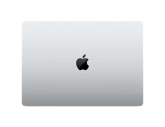 MacBook Pro 16-inch - M4 Pro - 14‑core CPU - 20‑core GPU - 24GB RAM - 512GB SSD - Silver Closed Top View