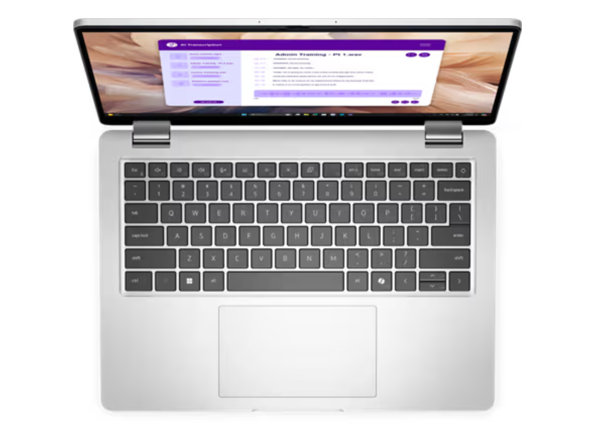 view of keyboard