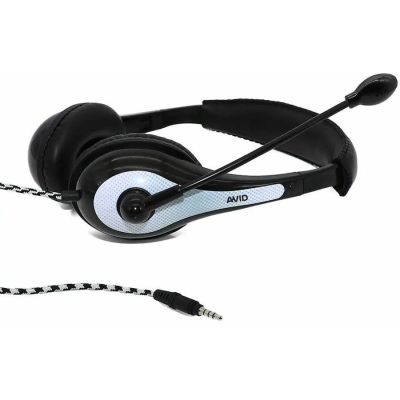 AVID Education AE-36 Headset with Noise Cancelling Microphone - White