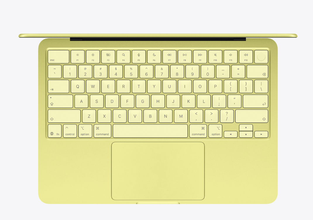 MacBook Neo - 13-inch - A18 Pro chip - 6‑core CPU - 5‑core GPU - 8GB - 256GB SSD - Citrus