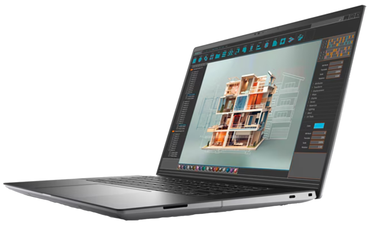 Dell Precision 5690 Right Side Open View