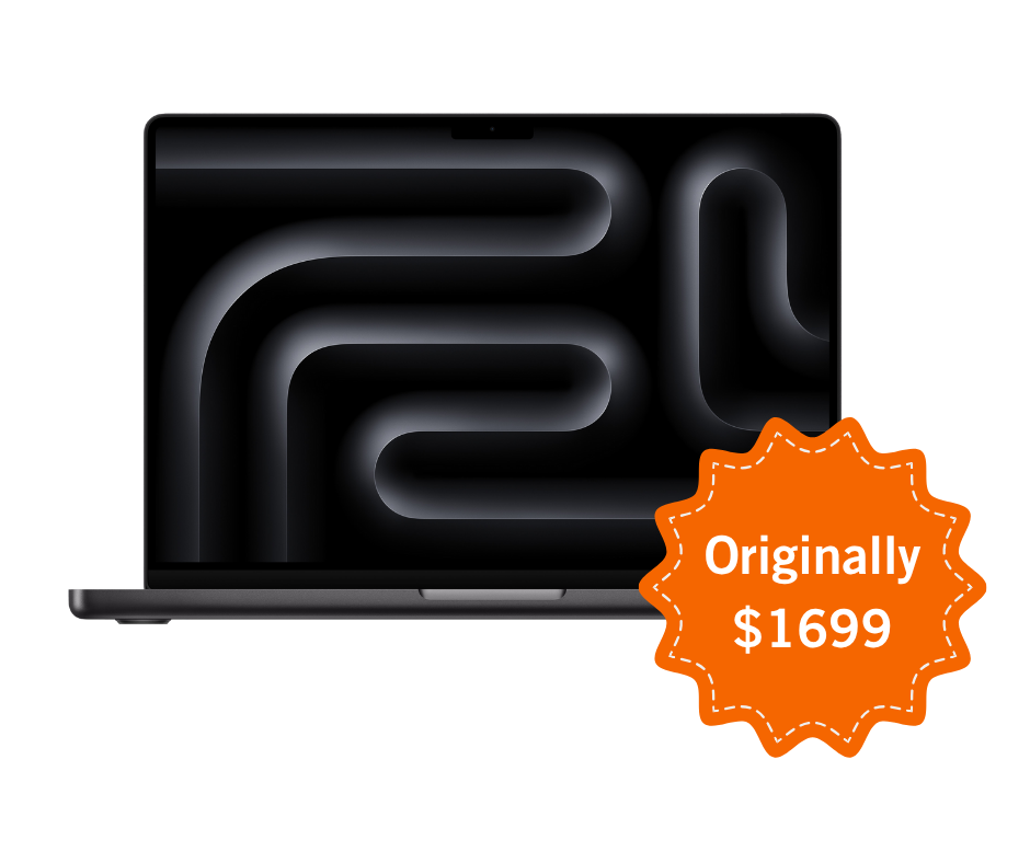 MacBook Pro 14-inch - M4  - 10‑core CPU - 10‑core GPU - 16GB RAM - 1TB SSD - Space Black