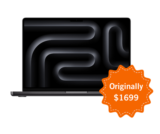 MacBook Pro 14-inch - M4  - 10‑core CPU - 10‑core GPU - 16GB RAM - 1TB SSD - Space Black