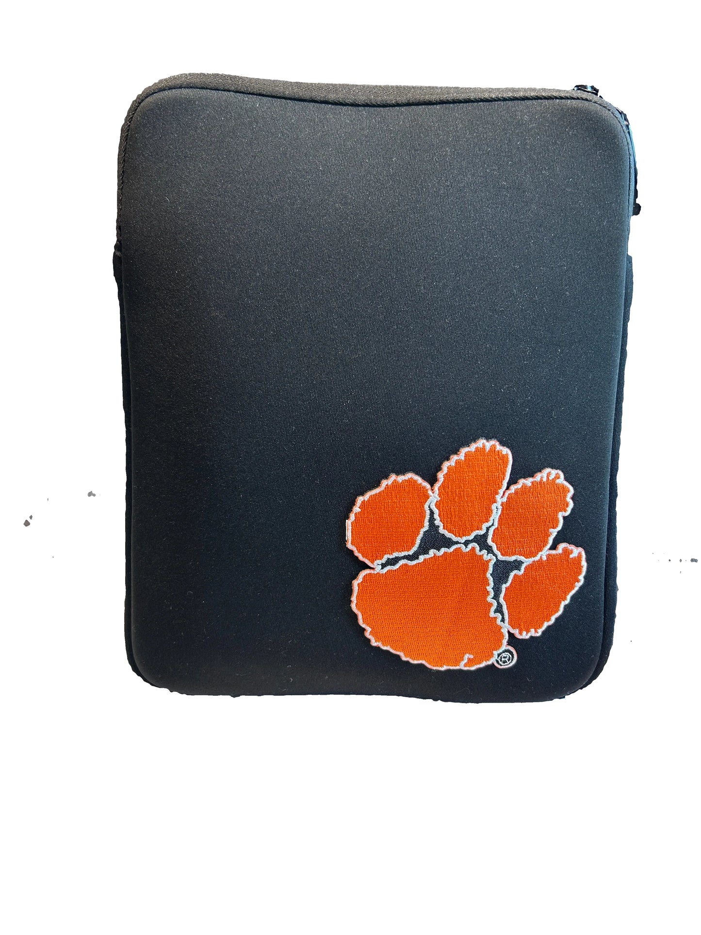 Clemson Tiger Paw small Neoprene Sleeve Black Centon