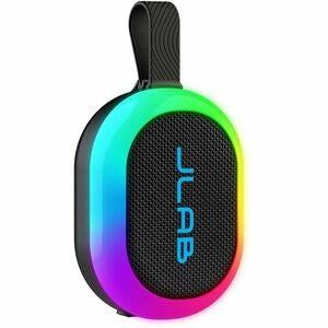JLab Pop Party Portable Bluetooth Speaker System - 5 W RMS - Black