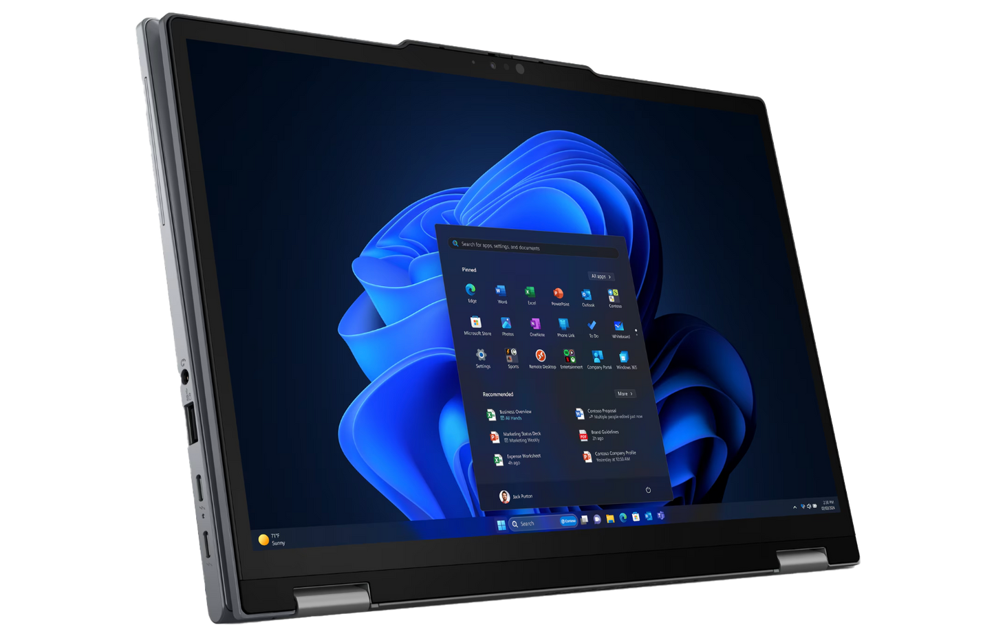 Lenovo X13 2 in 1 Tablet Mode