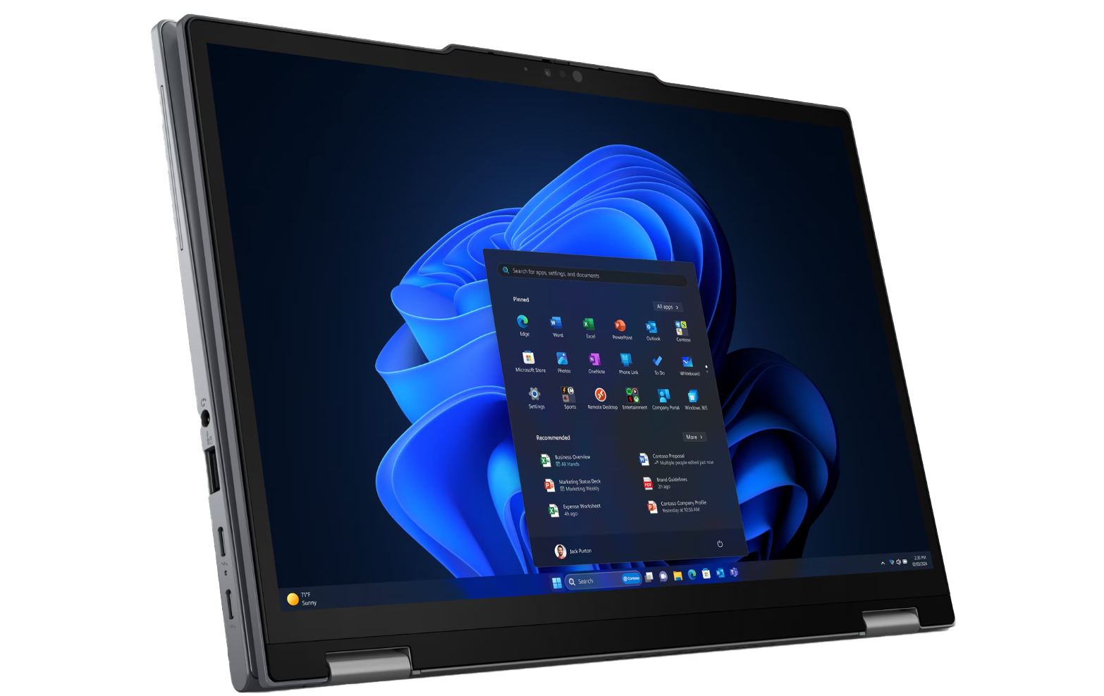 Lenovo X13 2 in 1 Tablet Mode