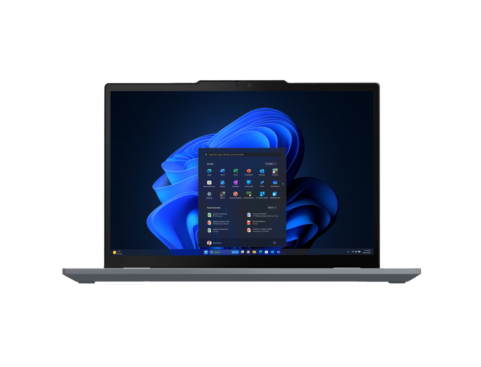 Lenovo X13 2 in 1 Front View