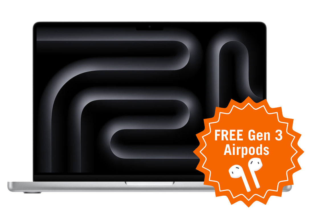 Demo - MacBook Pro 14-inch - M3 Pro - 11‑core CPU - 14‑core GPU - 18GB RAM - 512GB SSD - Silver