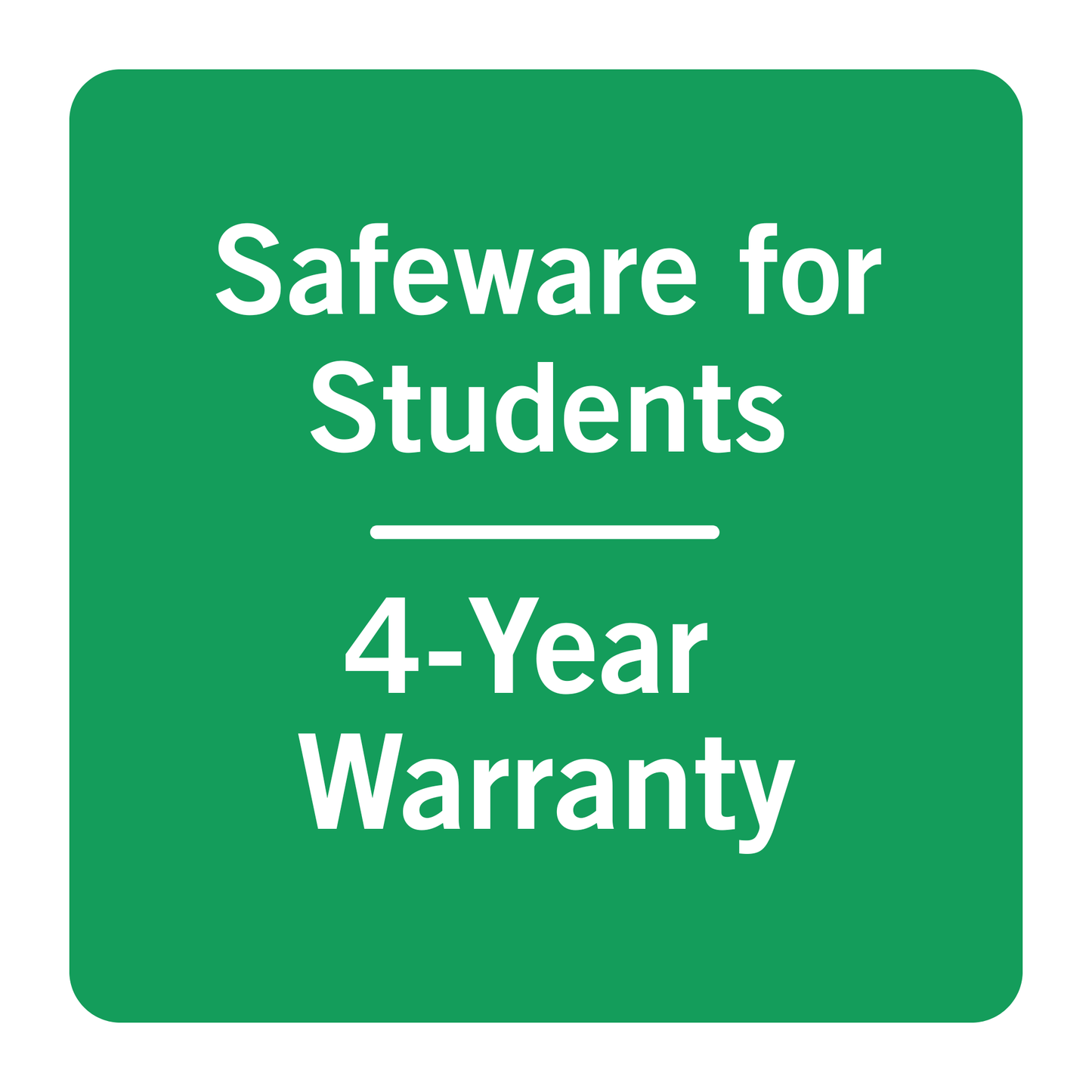 Safeware Extended Warranty - 4-year - GREEN (under $4,000)