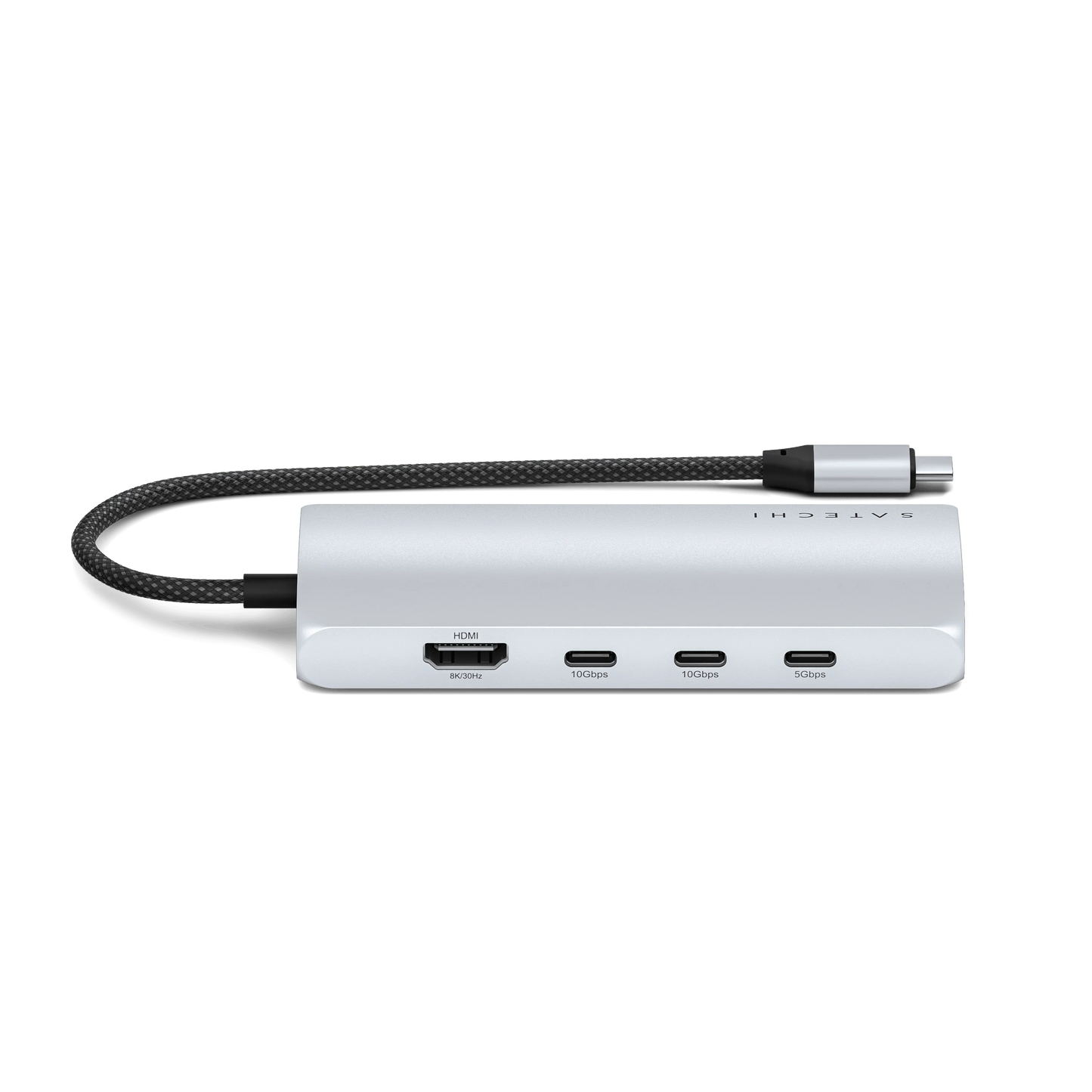 Satechi USB-C MultiPort Adapter 8K with Ethernet V3 - Space Gray