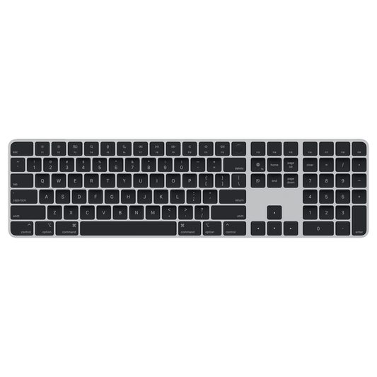 Magic Keyboard Touch ID and Num Keypad for Mac models with Apple silicon - US English - Black Keys - DISCONTINUED