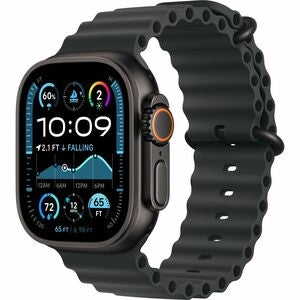 Apple Watch Ultra 2 Smart Watch - 49 mm - Black Case Color - Black Ocean Band Color  - GPS+Cellular