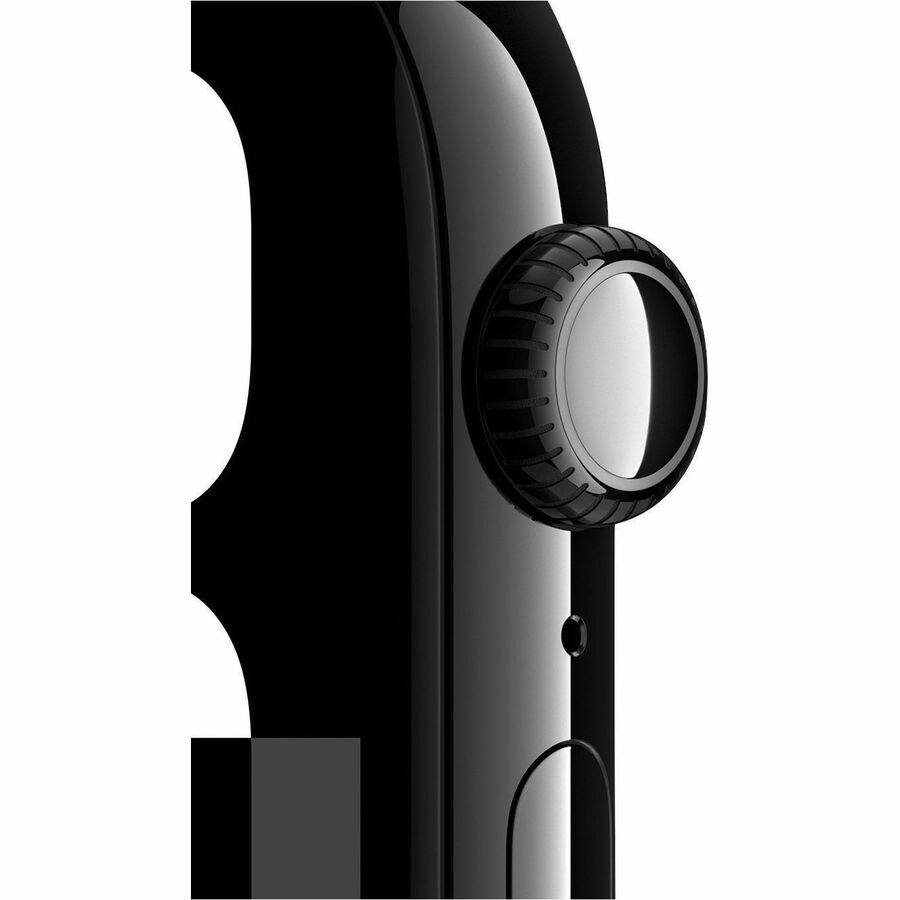 Apple Watch - Series 10 - GPS - 42mm - Jet Black Aluminum Case - Ink Sport Loop Band