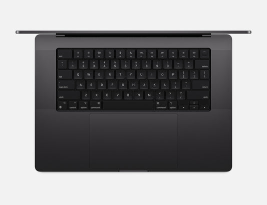 MacBook Pro 16-inch - M4 Pro - 14‑core CPU - 20‑core GPU - 24GB RAM - 1TB SSD - Space black
