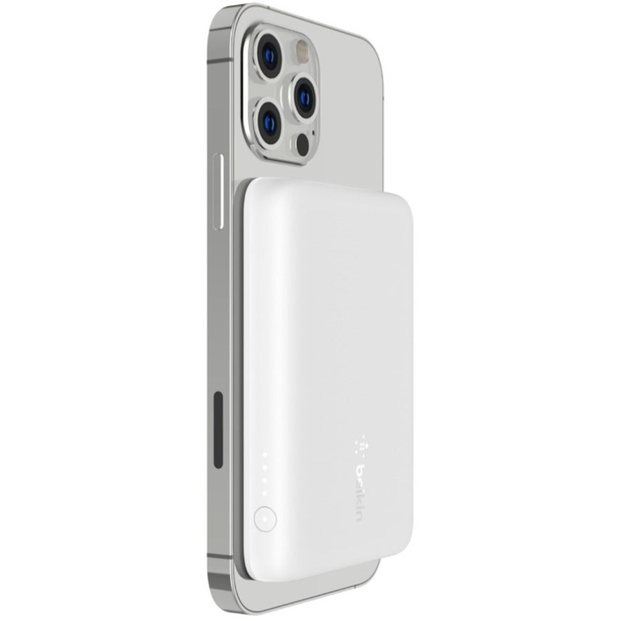 Belkin BoostCharge Magnetic Wireless Power Bank 2.5K - White