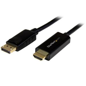 StarTech DisplayPort to HDMI converter cable - 6 ft (2m) - 4K
