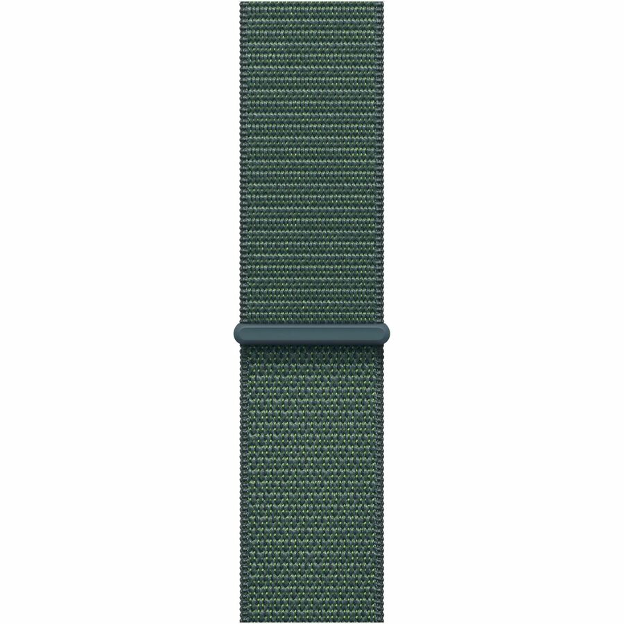 Apple Watch SE GPS 44mm Starlight Aluminum Case with Lake Green Band