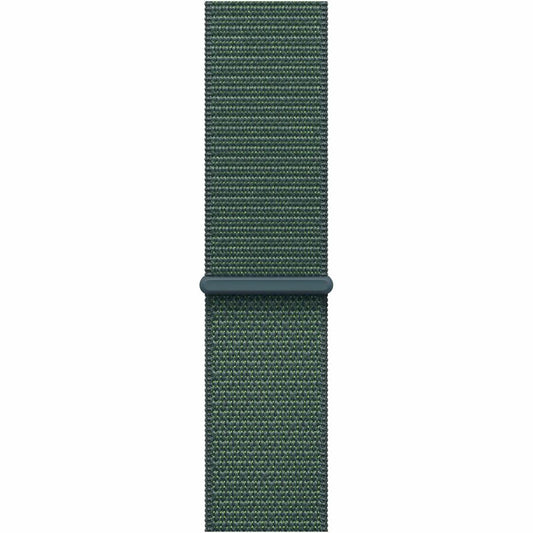 Apple Watch SE GPS 44mm Starlight Aluminum Case with Lake Green Band