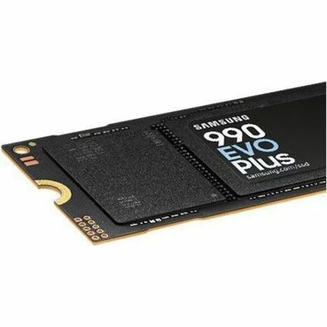Samsung 990 EVO PLUS SSD on a white background