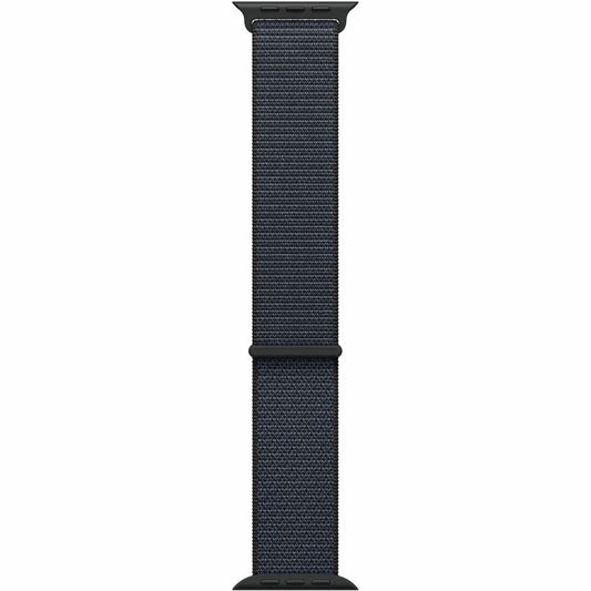 Apple Watch - Series 10 - GPS - 42mm - Jet Black Aluminum Case - Ink Sport Loop Band