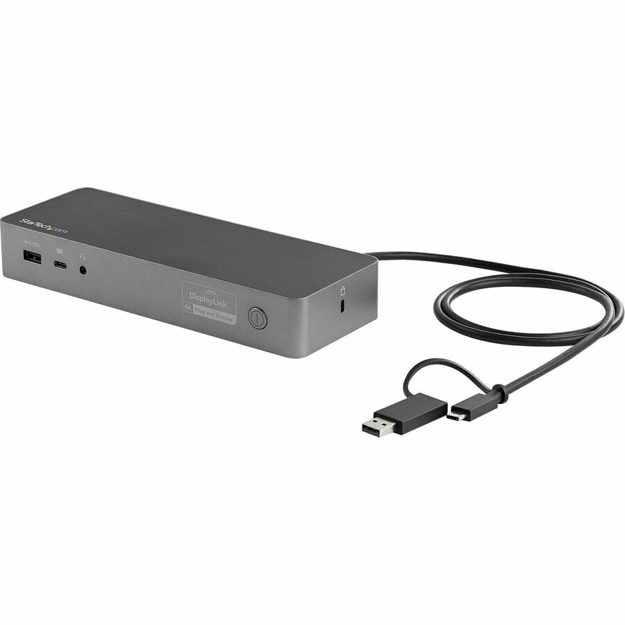 StarTech Docking Station w/ 100W Power Delivery - Dual Monitor 4K 60Hz HDMI & DisplayPort