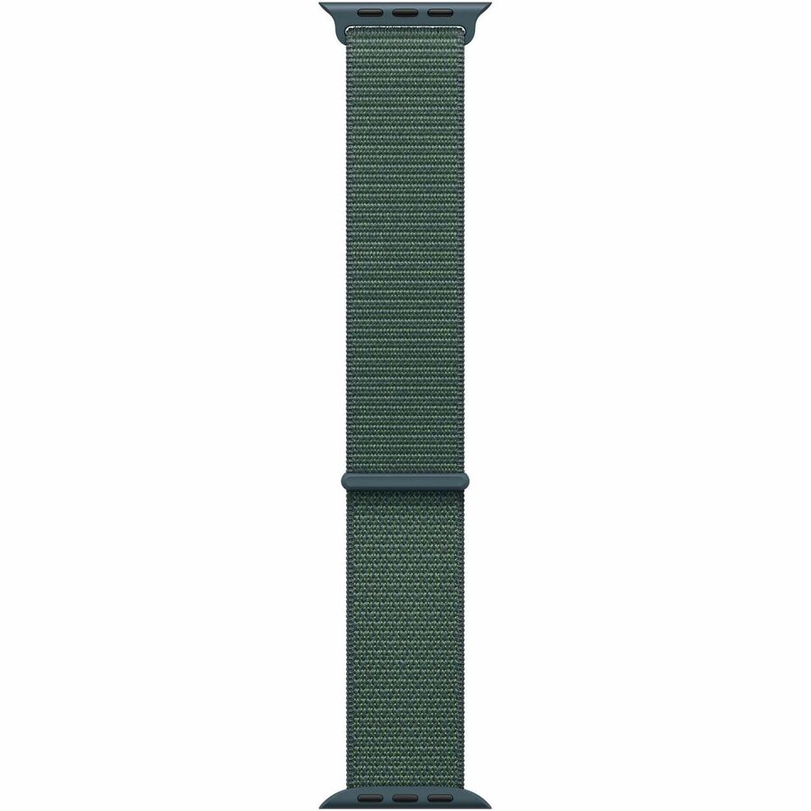Apple Watch SE GPS 44mm Starlight Aluminum Case with Lake Green Band
