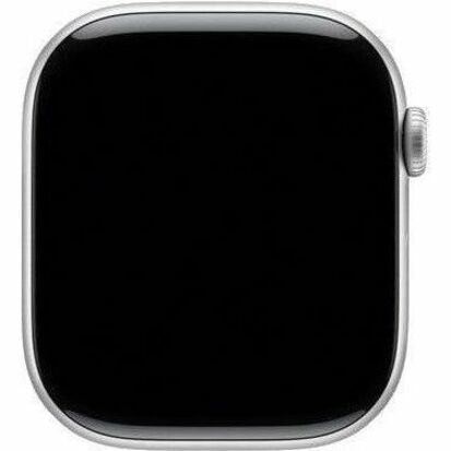 Apple Watch - Series 10 - GPS - 46mm - Silver Aluminum Case - Denim Band - M/L