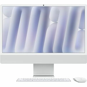iMac 24-inch - M4 chip - 10-core CPU - 10-core GPU - 16-core Neural Engine - 16GB RAM - 512GB SSD -Silver